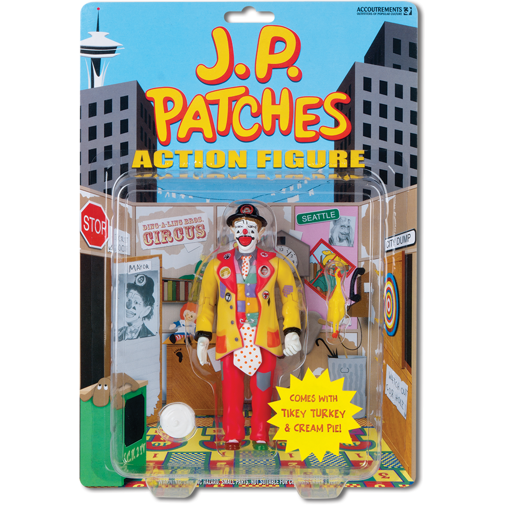 J. store P. Patches Action Figure - NEW UNOPENED - Accoutrements 2003 - 1960s Kids TV