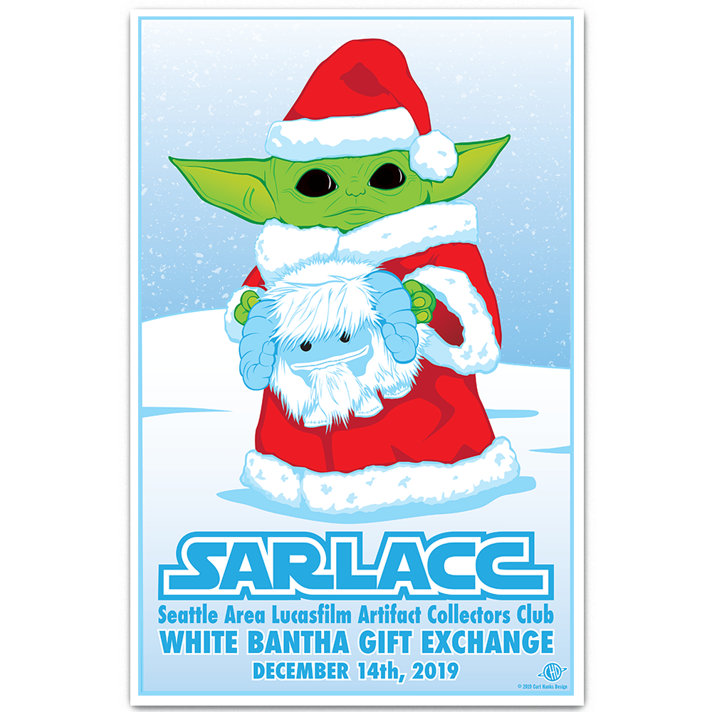 SARLACC White Bantha Gift Exchange Poster 2019
