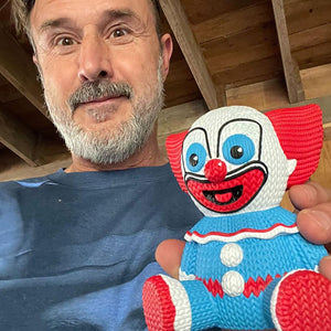 David Arquette and Bozo HMBR Vinyl Figure