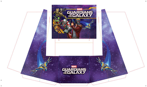 Guardians of the Galaxy and Ratatouille Retail Store Displays