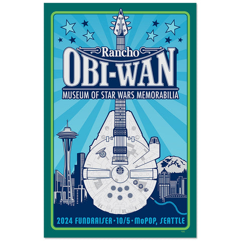 Rancho Obi-Wan MoPop Fundraiser Poster