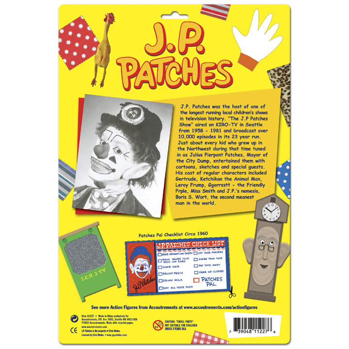 J.P. Patches Action Figure – Curt Hanks Design