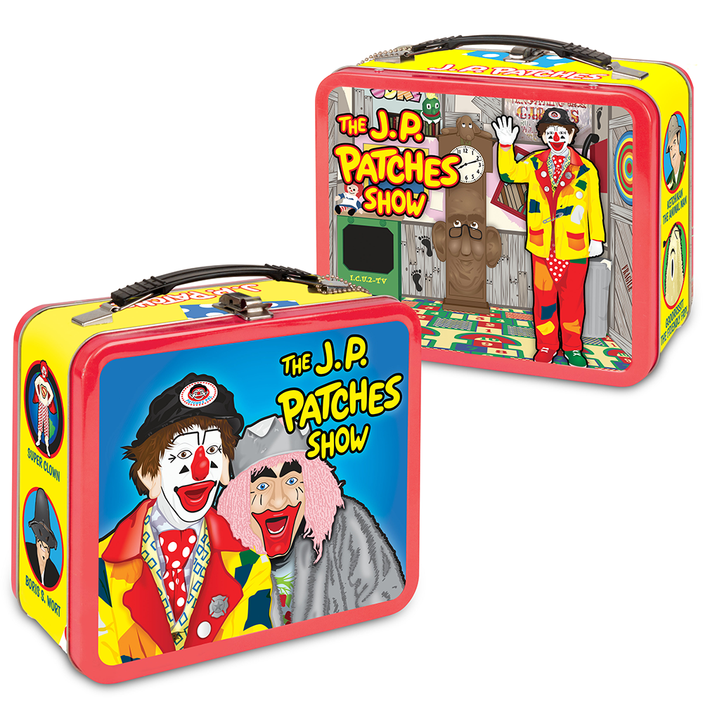 J.P. Patches アクションフィギュア New J.P. Patches Clown Action Figure w/ Tikey Turkey and Pie