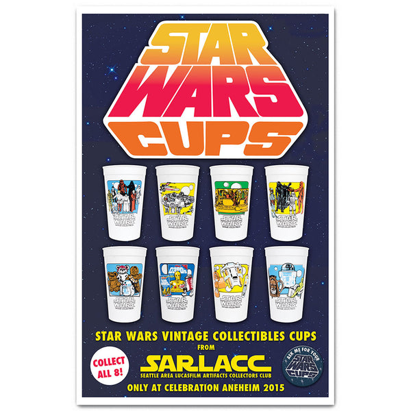 SARLACC Vintage Collectibles Cups